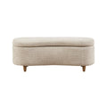 Flip Top Storage Bench with Soft Close Hinges - Light Brown, Beige, or Dark Green