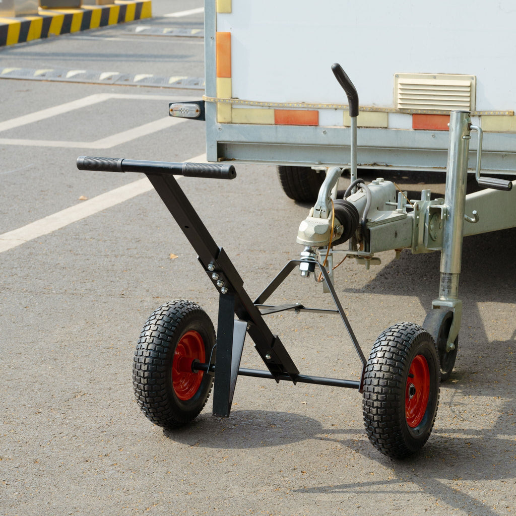 Heavy Duty Trailer Dolly with 2" Ball and 1000 lb Capacity - Black