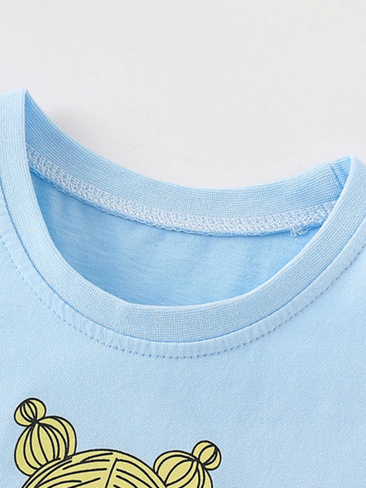 Children's Sequin Round Neck Tee