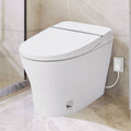 Smart Toilet Bidet Combo with Self-Cleaning Nozzle - White Night Light