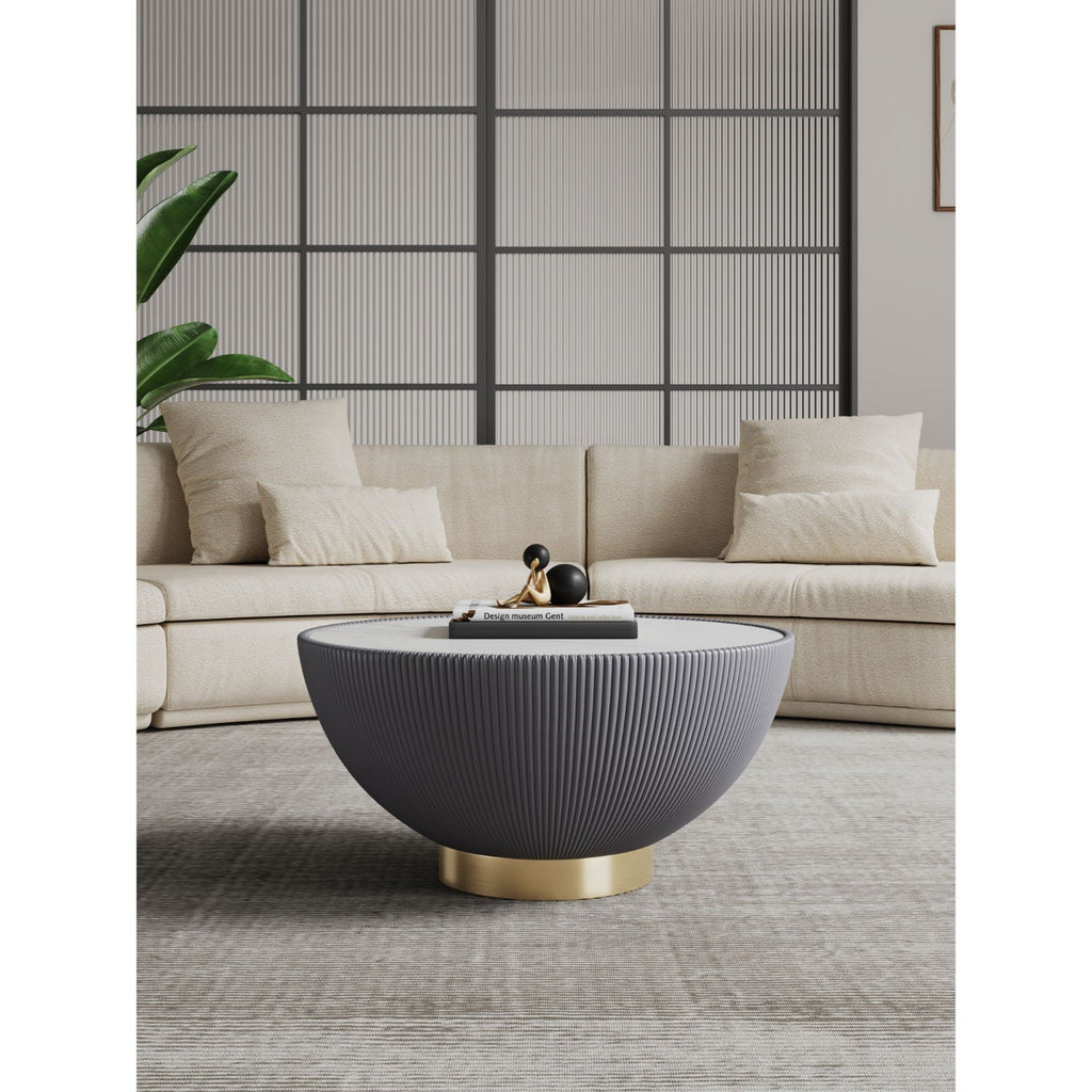 Anderson Coffee Table with Sintered Stone Top - Multiple Colors