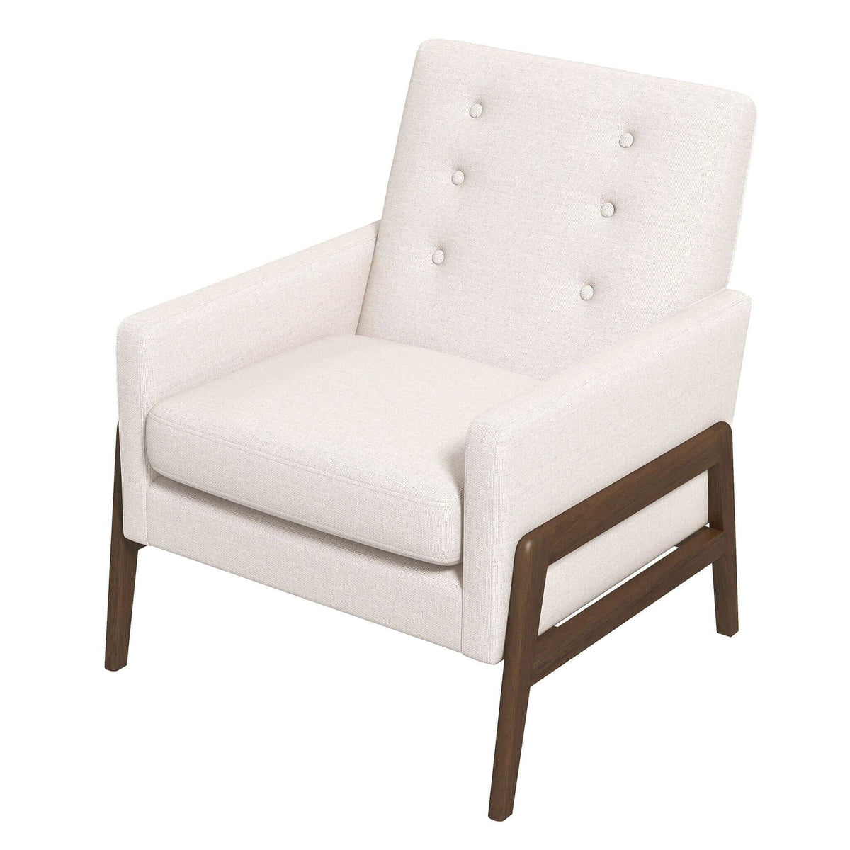 Cole Solid Wood Lounge Chair