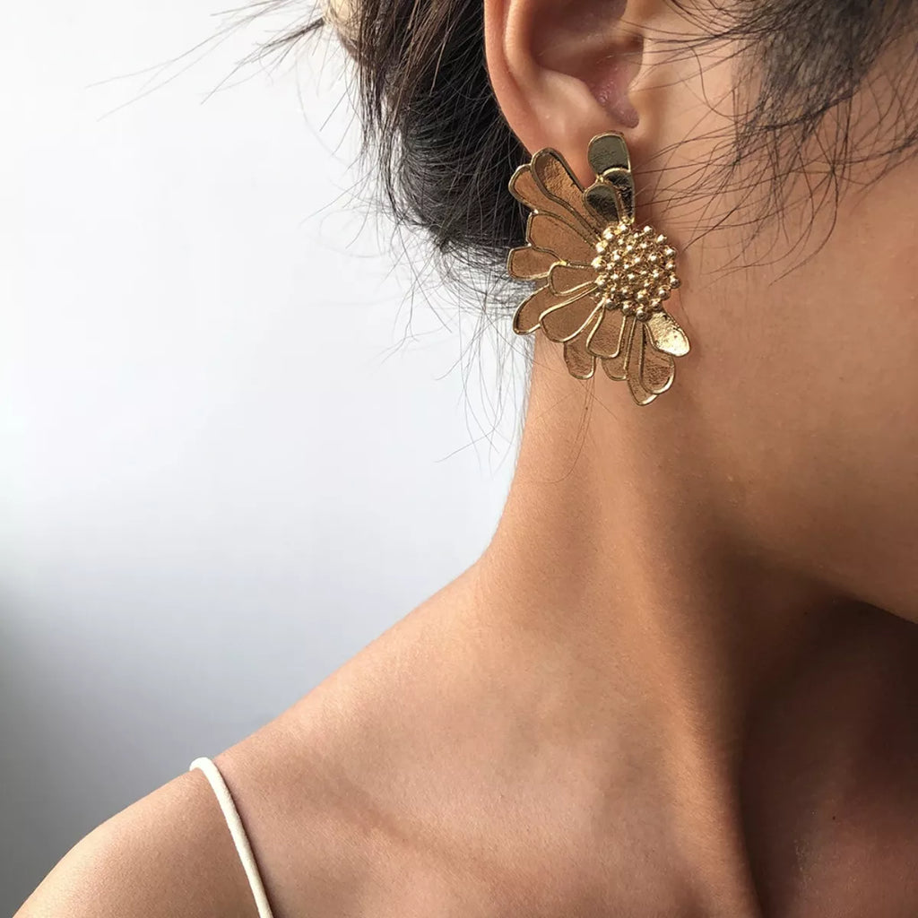 Flower Stud Earrings