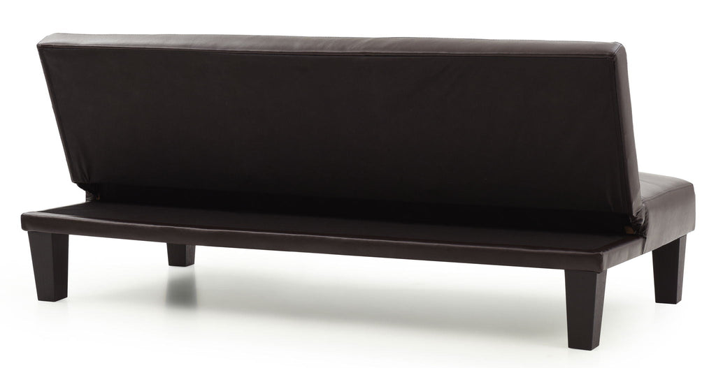 Alan Sofa Bed with Contemporary Design - Black, Dark Brown, Red, Light Brown