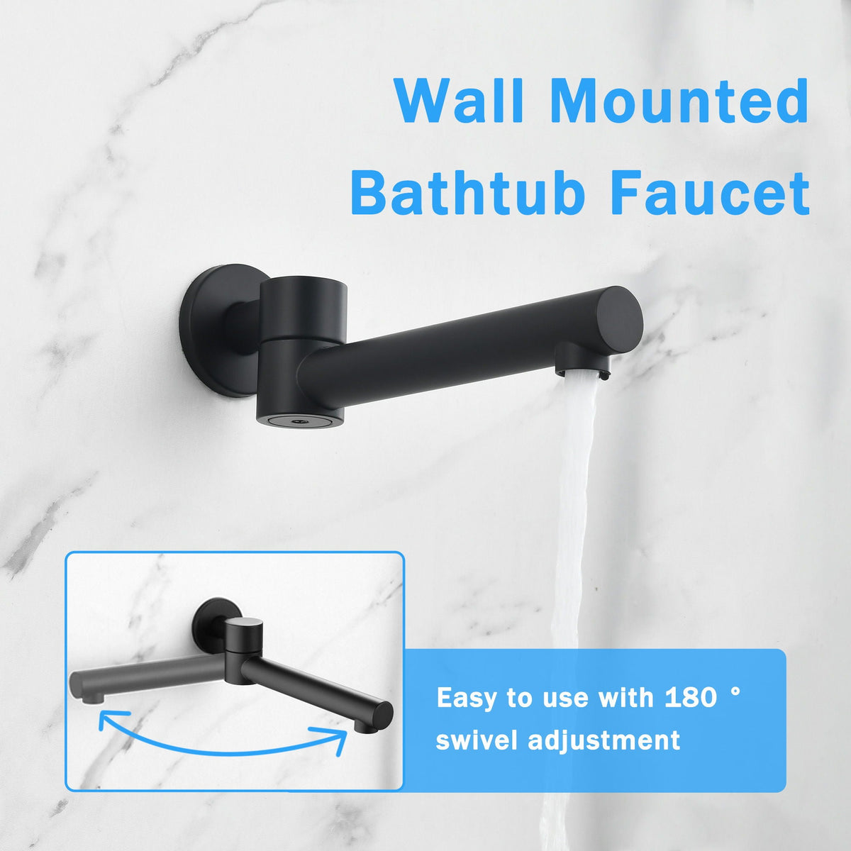 10" Shower System Set with Control Valve – Solid Brass – Gold or Black