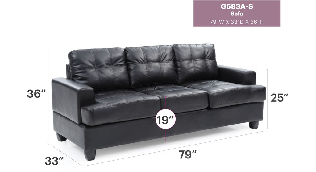 Sandridge Sofa with Pocketed Coil Cushions - Multiple Colors
