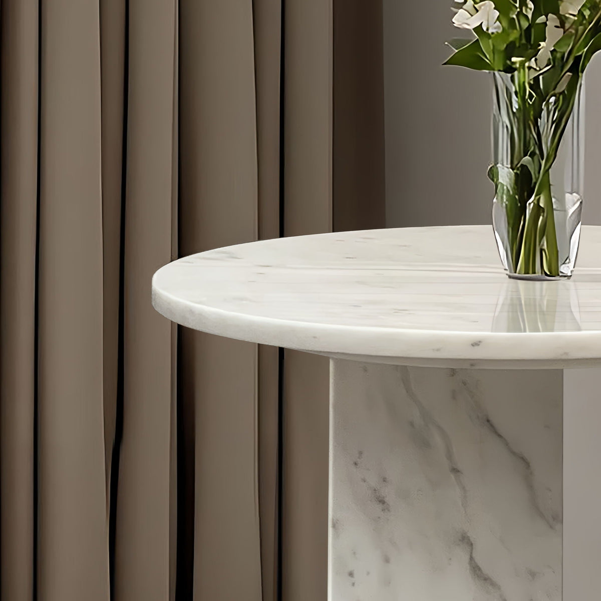 Luxury Coffee Table with Unique Veining - Natural Stone Design