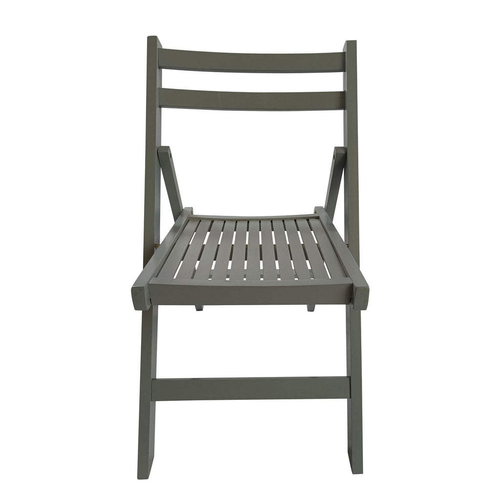 Foldable Solid Wood Special Event Chair Set - Set of 4 (Multiple Colors)
