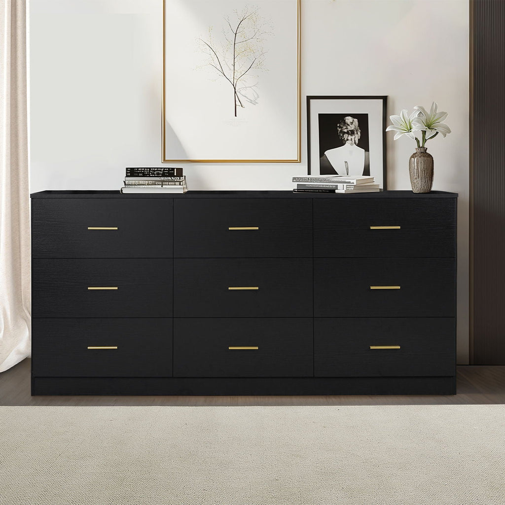 Modern Drawer Dresser with Ample Storage - Multiple Colors