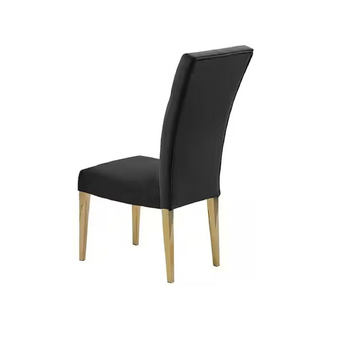 Modern Upholstered Dining Chair Set with Tufted Back - Multiple Colors