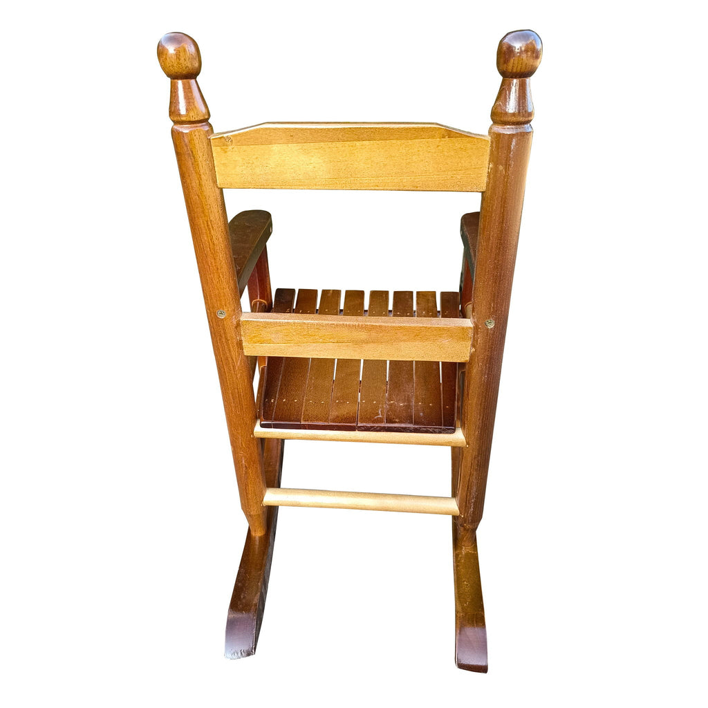 Children's Rocking Chair with Sturdy Populus Wood Frame - Multiple Colors