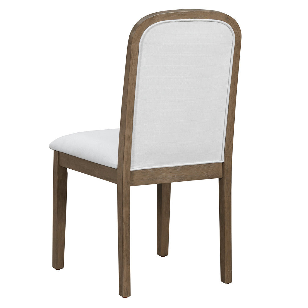 Vintage Style Dining Chair Set with Upholstered Seats - 4 Chairs