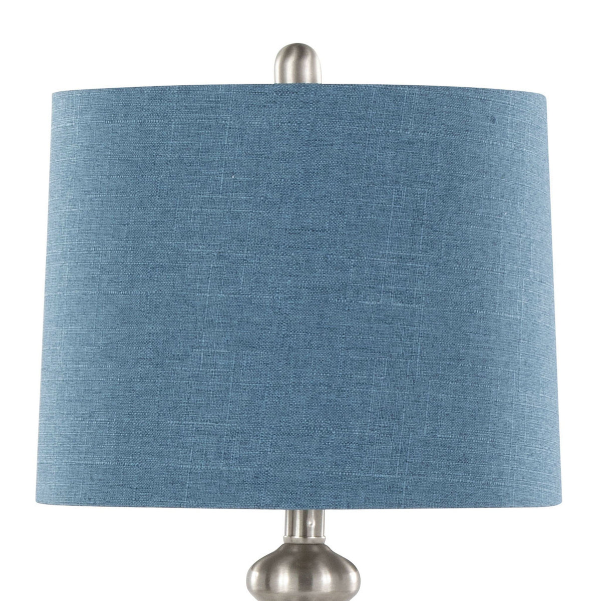 Ashland Contemporary Table Lamp Set with Double-Layer Shade - Multiple Colors