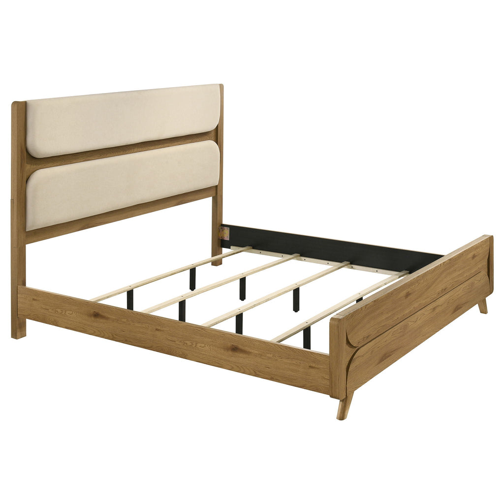 Bennett 4-piece Eastern King Bedroom Set Light Oak