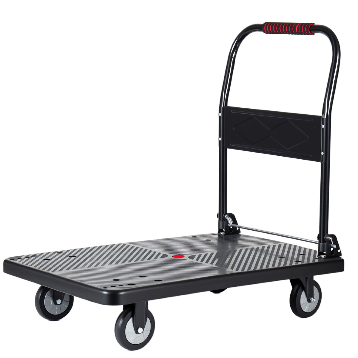 Foldable Platform Truck Handcart with 660 lb Capacity - Steel