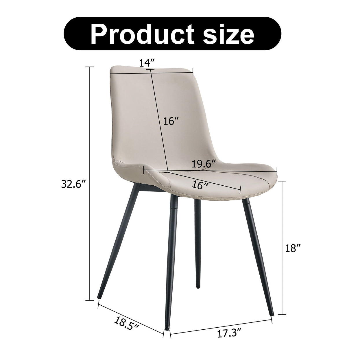 Modern Medieval Cushioned Chairs with Suede Backrest - Pearl Silver, White, or Gray