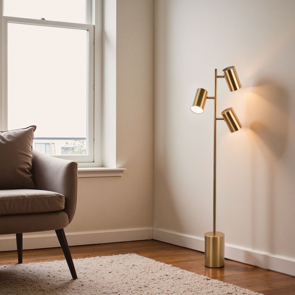 Harmony Floor Lamp - Gold