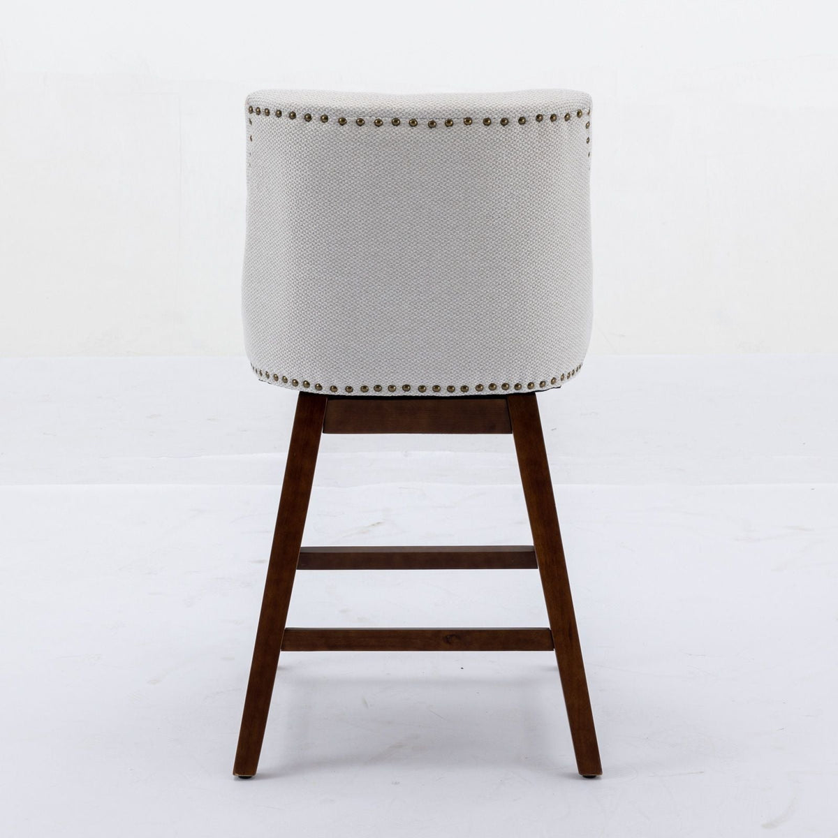 Counter Height Swivel Barstools, Set of 2