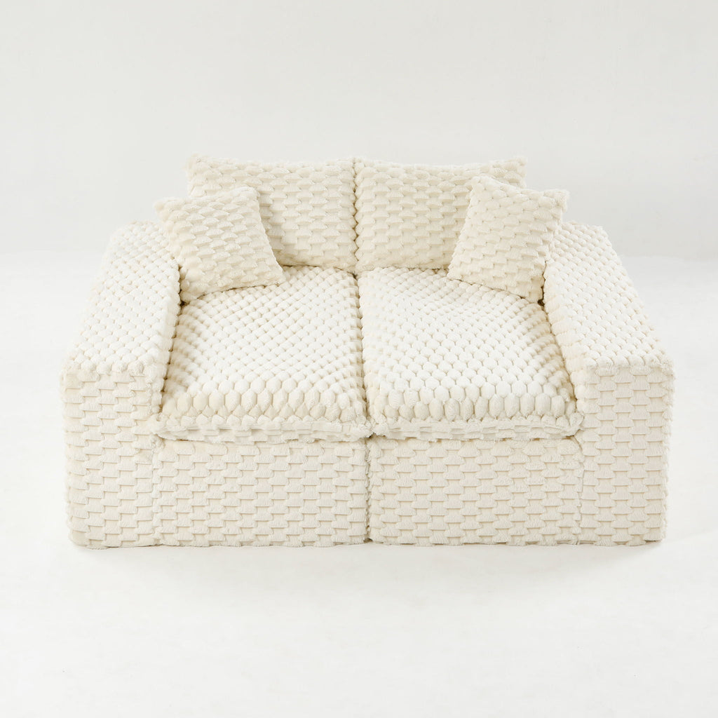 Multifunctional Sofa with Adjustable Layout - Multiple Colors