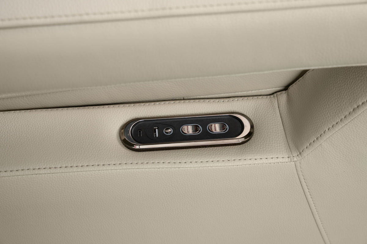 Jordan - Power Swivel Glider Recliner With Power Headrest