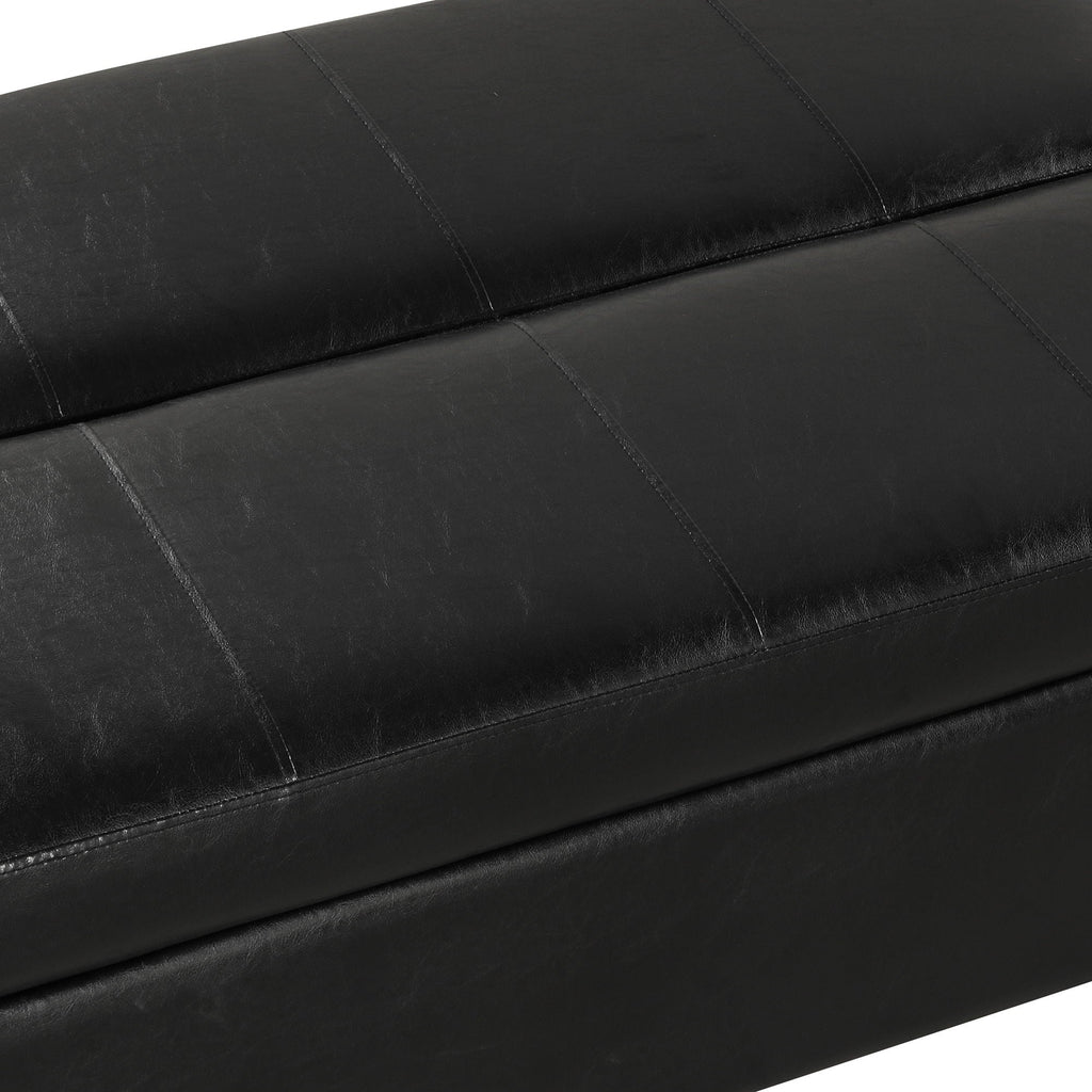 Twin Size Folding Ottoman Sleeper Bed with Mattress - Light Brown, Black, Dark Gray, White
