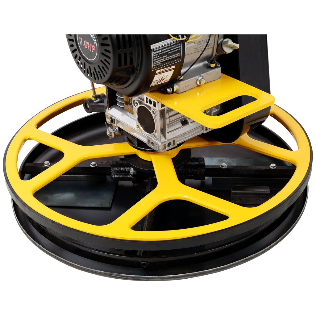 22.5" Walk-Behind Power Trowel with Float Pan