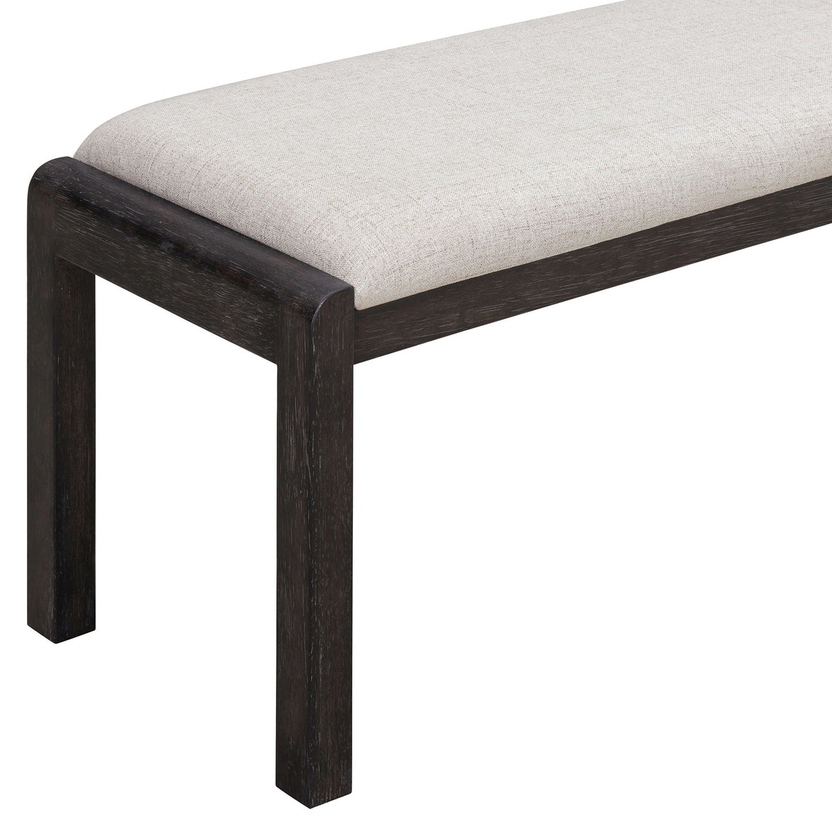 Extendable Dining Table Set with 4 Upholstered Chairs and 1 Bench