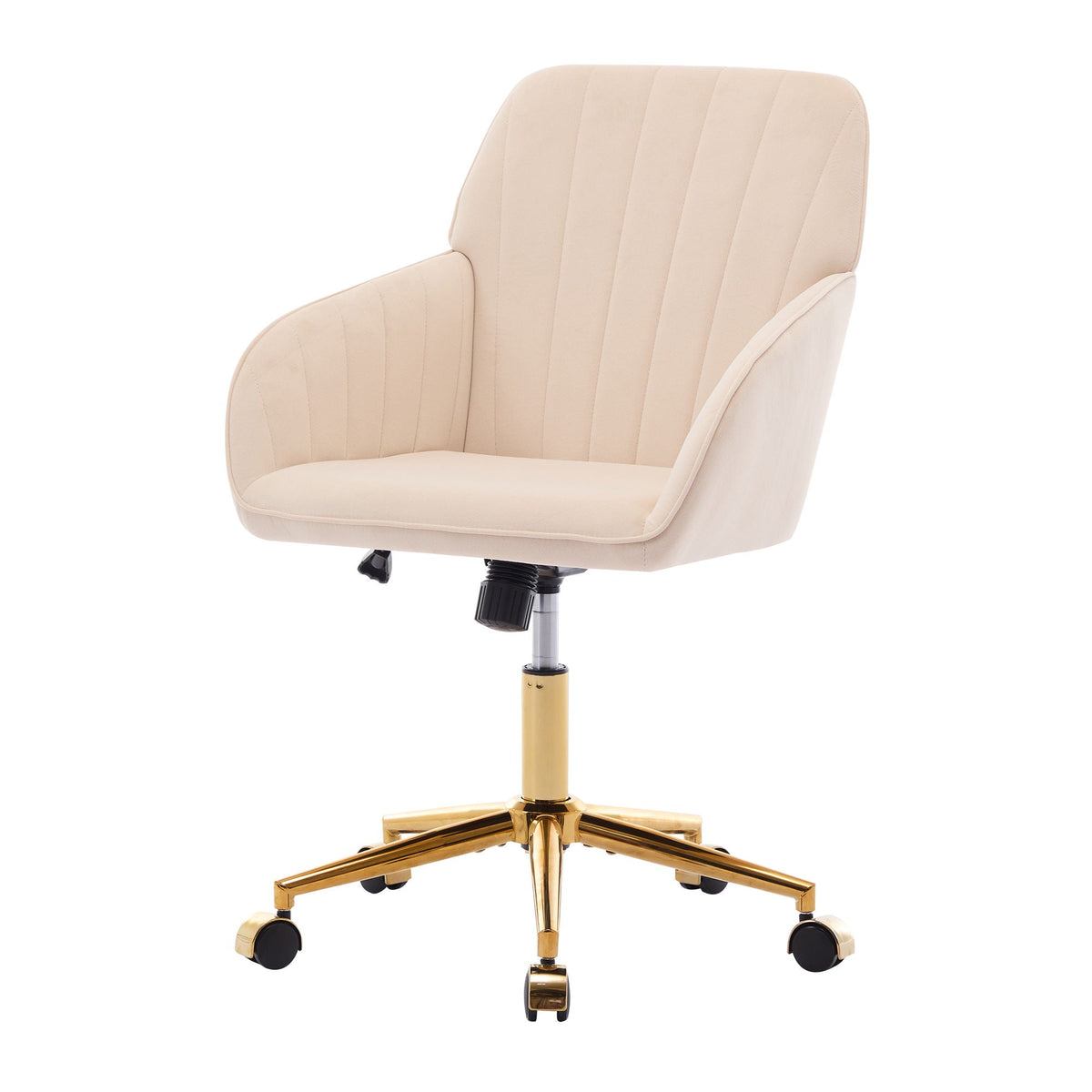 Ergonomic Swivel Office Chair with Memory Foam Seat - Multiple Colors