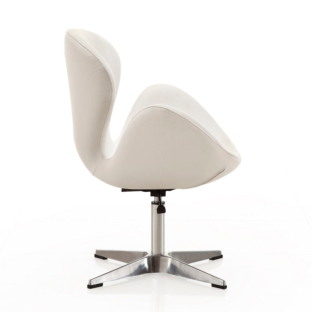Raspberry Swivel Lounge Chair with 360-Degree Rotation - Multiple Colors