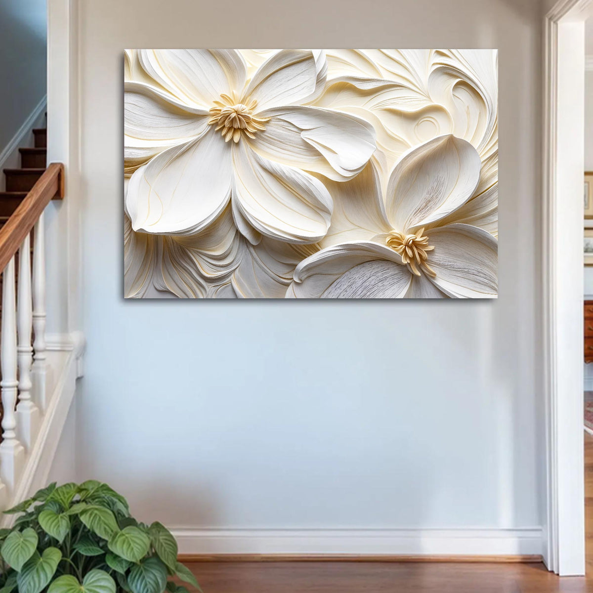 Minimalist Flower Wall Art II