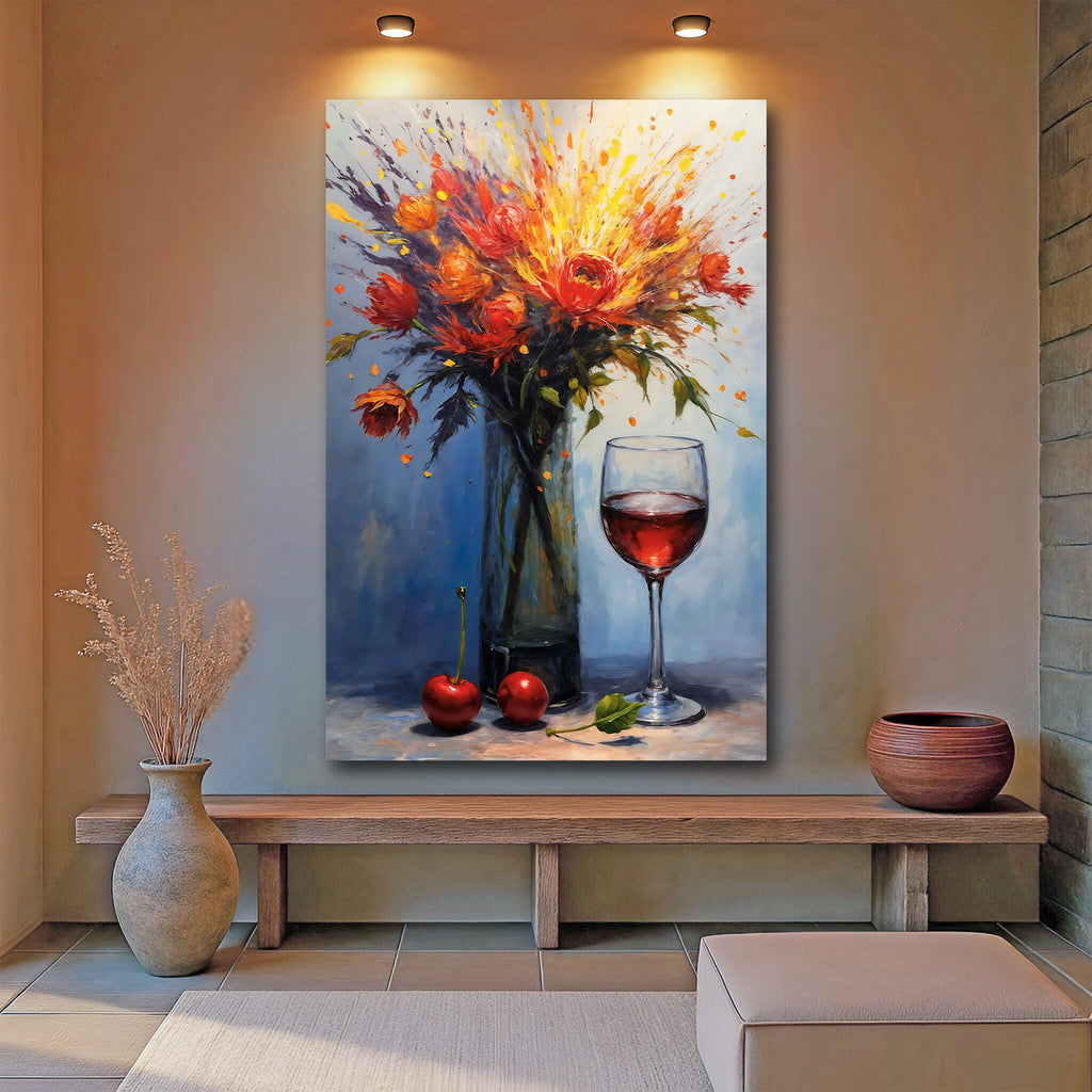 Dynamic Still Life Abstract Wall Art