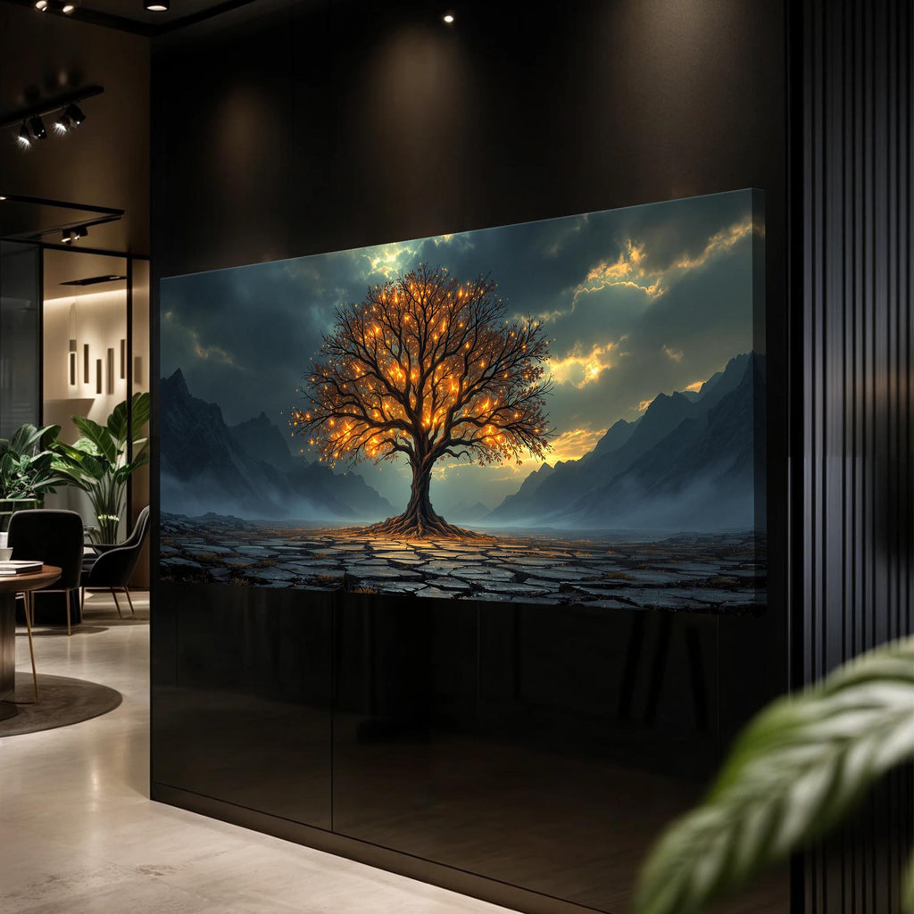 Burning Bush - Faith Wall Art XI