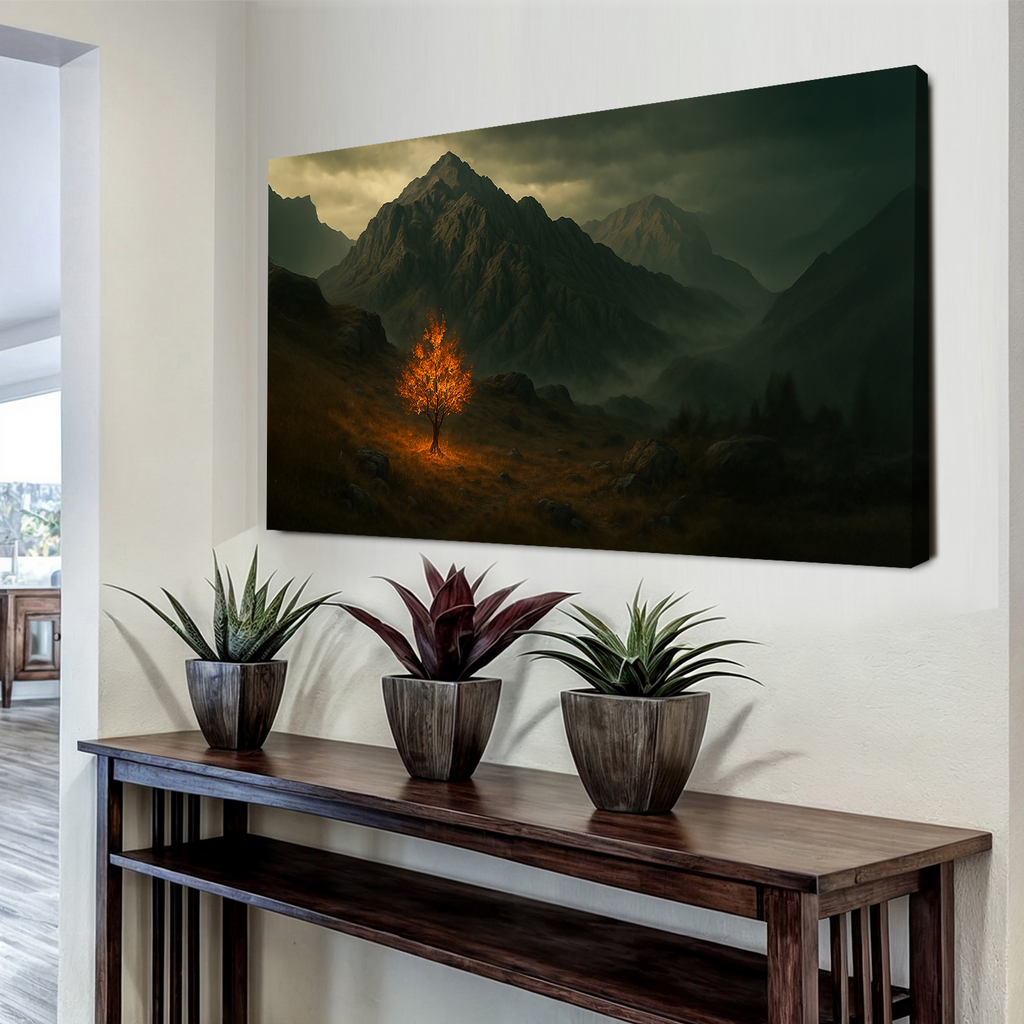 Burning Bush - Faith Wall Art V