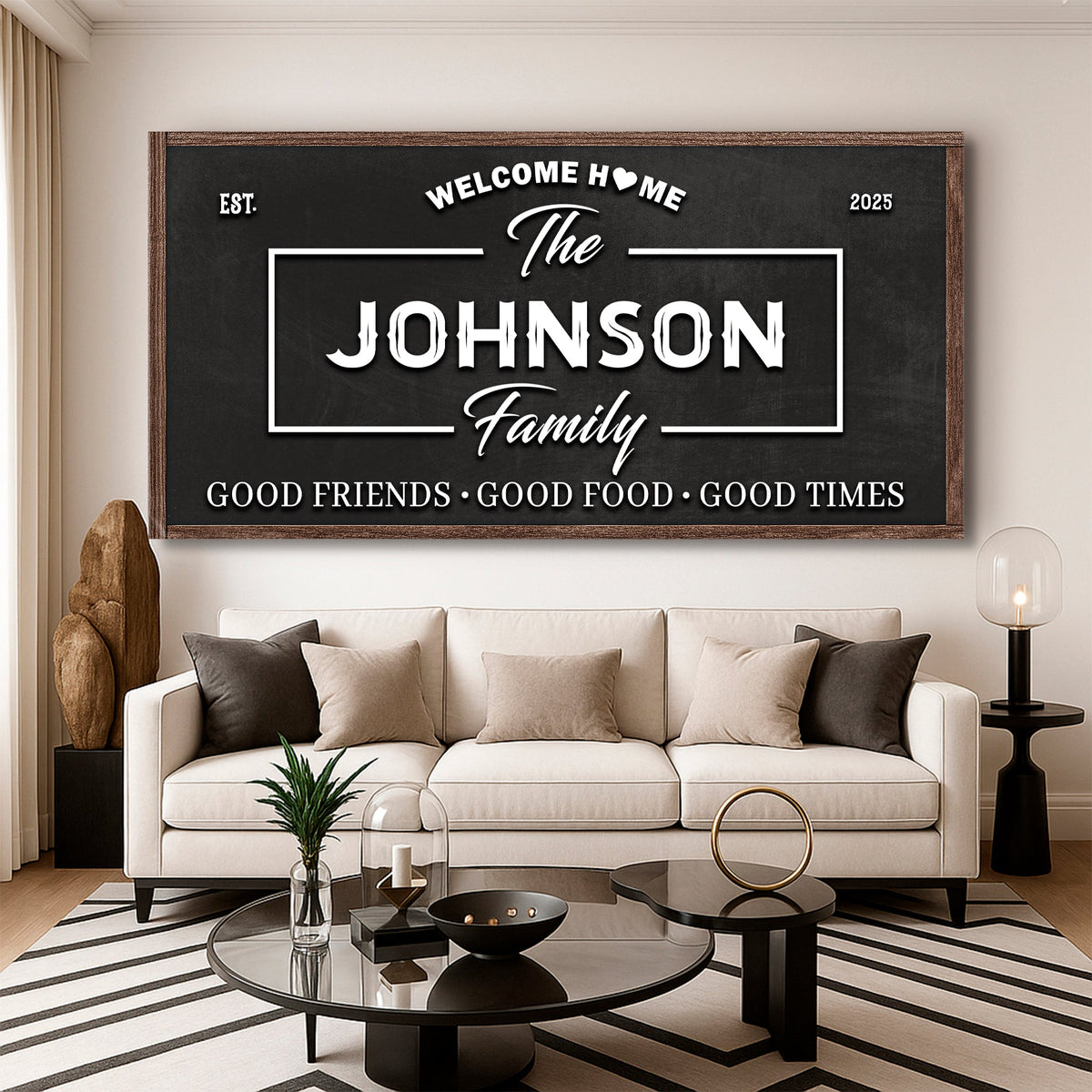 Welcome Home Wall Sign