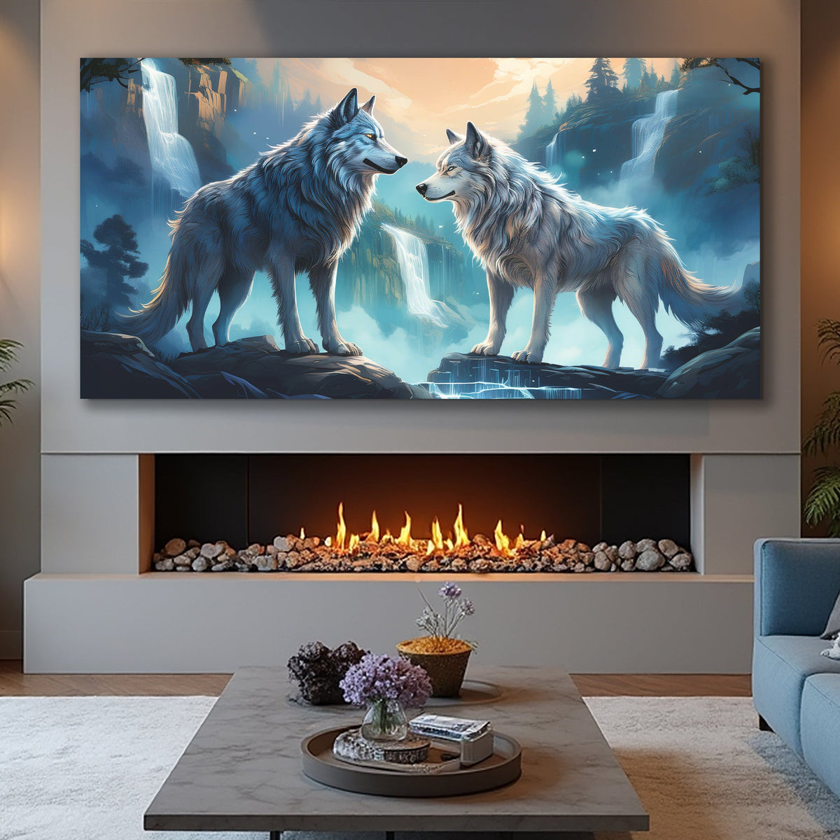 Wolves Wall Art IV