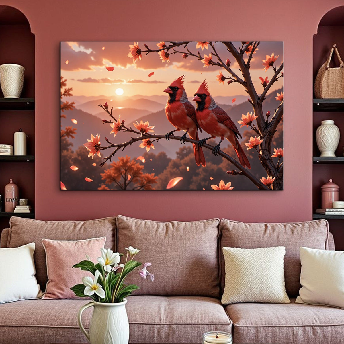 Cardinals Wall Art III