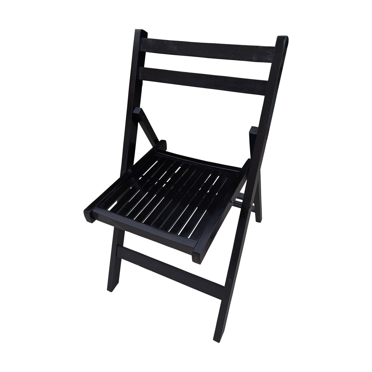 Foldable Solid Wood Special Event Chair Set - Set of 4 (Multiple Colors)