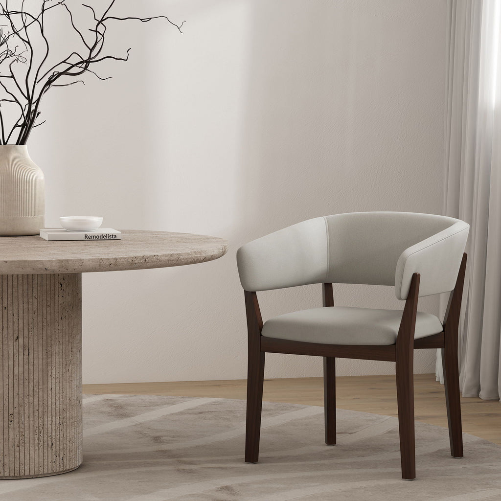 Blake Armchair with Sculptural Frame - Multiple Colors