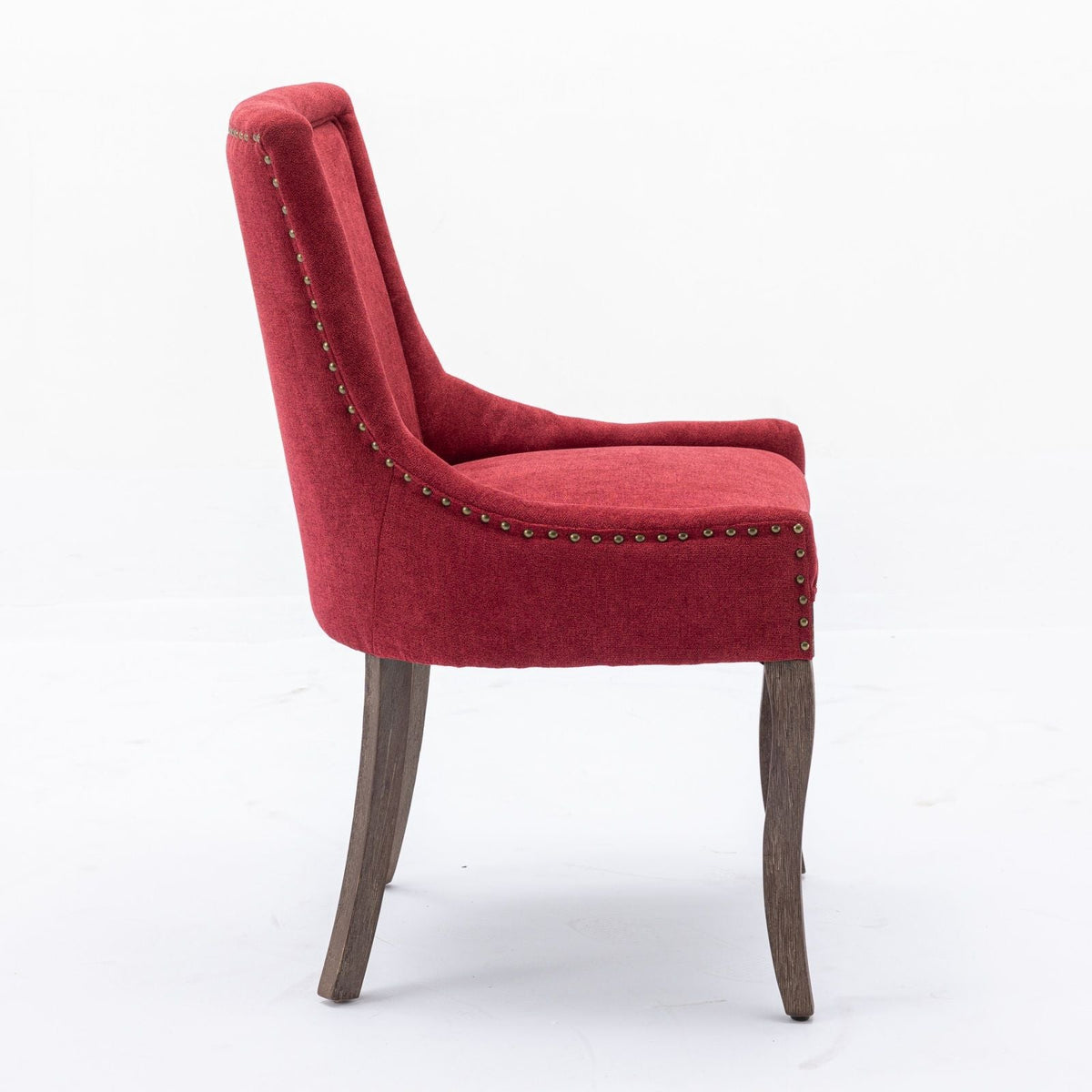 Ultra Side Dining Chair Set with Solid Wood Legs - Multiple Colors