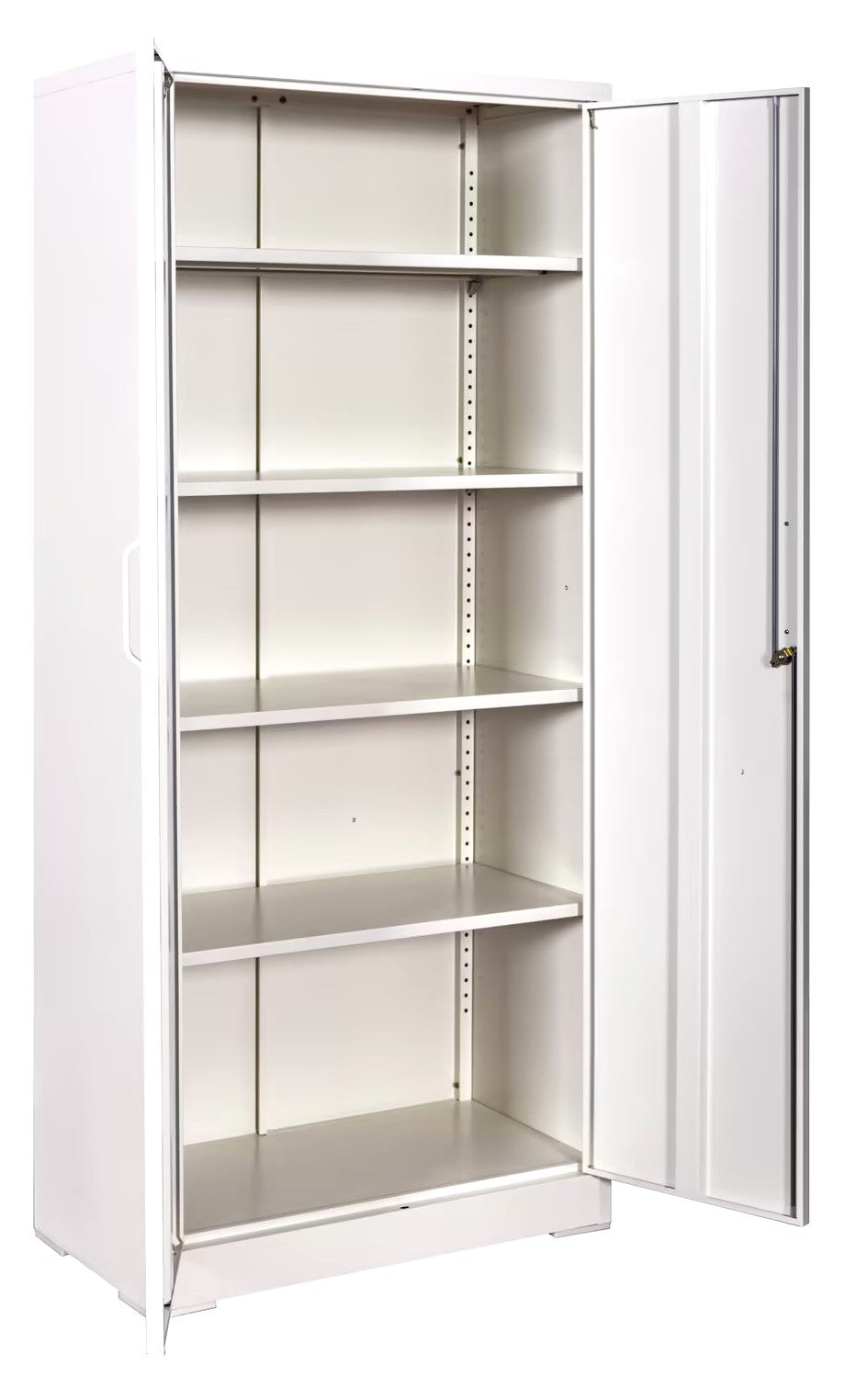 71" Metal Storage Cabinet with Locking Doors and Adjustable Shelves