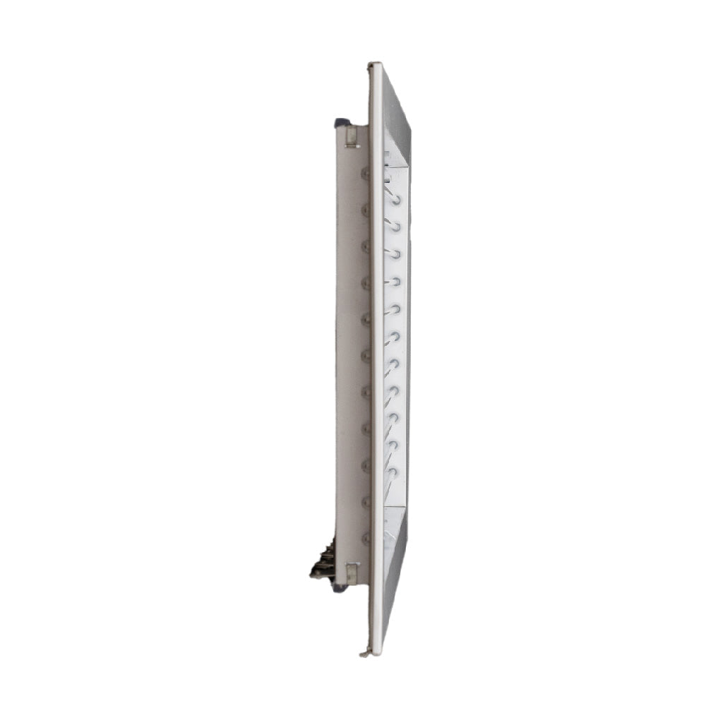 Aluminum AC Register Vent Cover with Adjustable Blades - 12x8 Inch