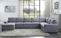 Tifton 7 Seat Reversible Modular Sectional Sofa Chaise