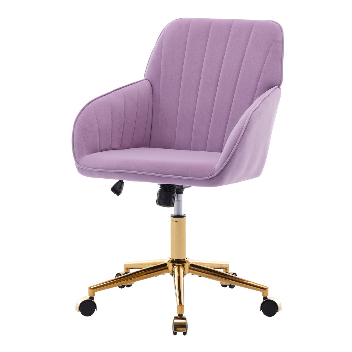 Ergonomic Swivel Office Chair with Memory Foam Seat - Multiple Colors