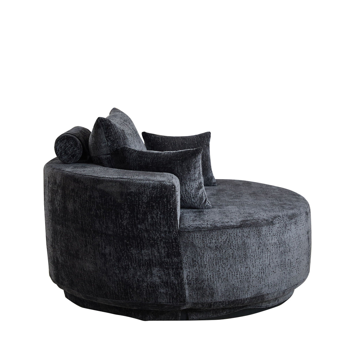 Swivel Sleeper Chair with Supportive Pillow and 360° Base - Multiple Colors
