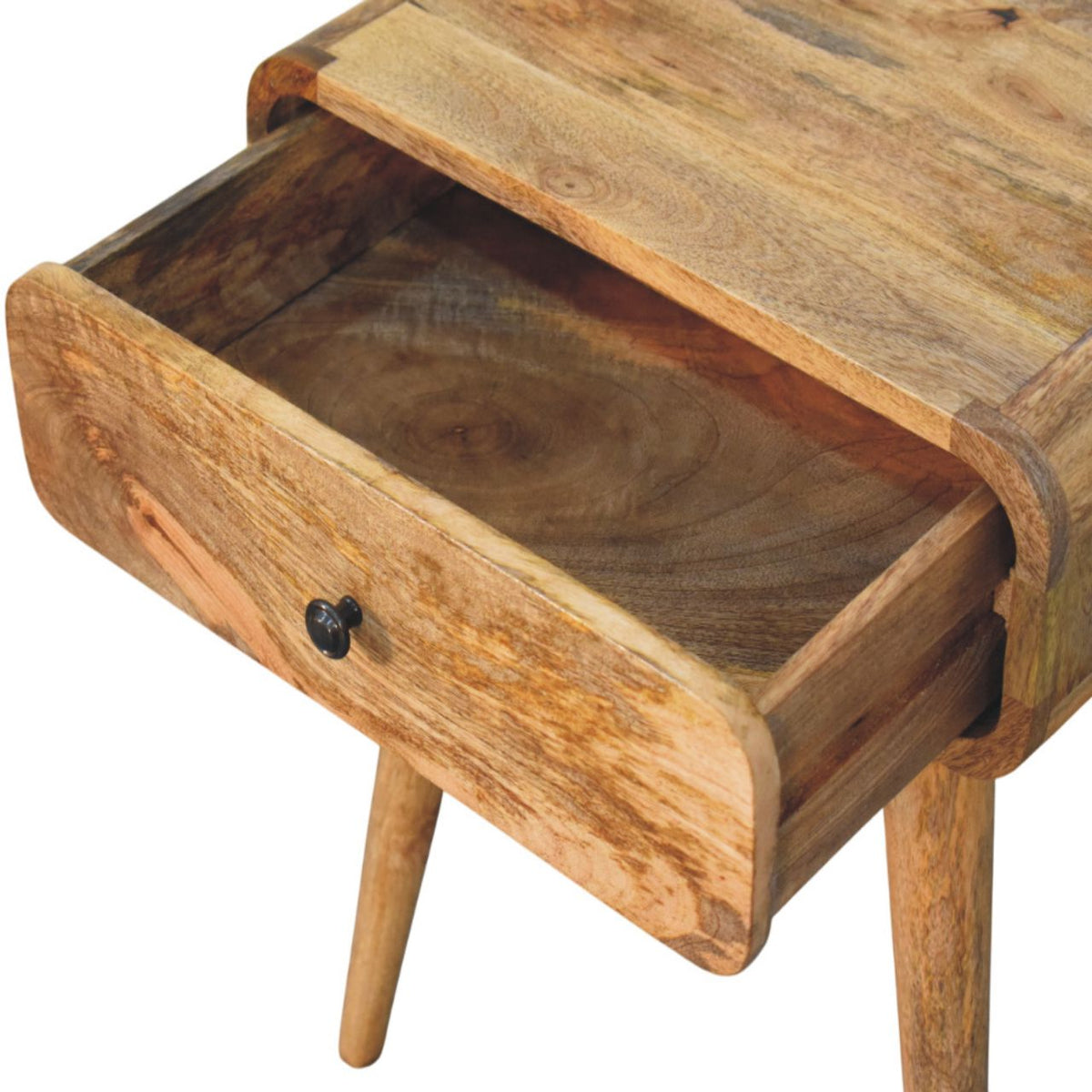 Solid Wood Avora Nightstand with 1-Drawer - Oak-ish