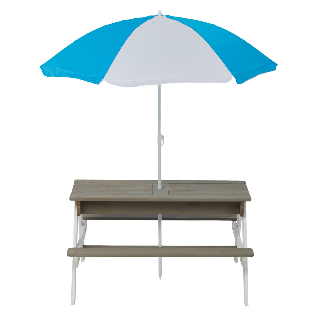 Kids Picnic Table with Sand and Water Table Conversion - Cedar Outdoor Table