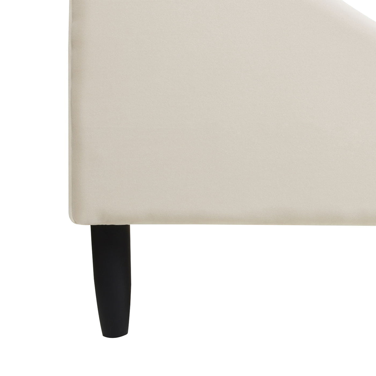 Vertical Tufted Modern Headboard Platform Bed Set with Upholstered Finish - Multiple Colors