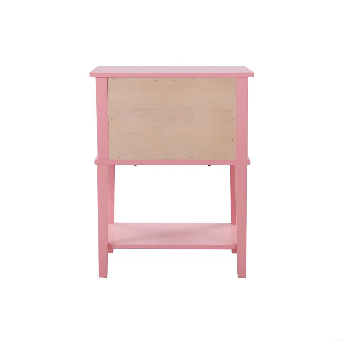 Vibrant Contemporary Nightstand with Smooth Drawer Glides - Multiple Colors