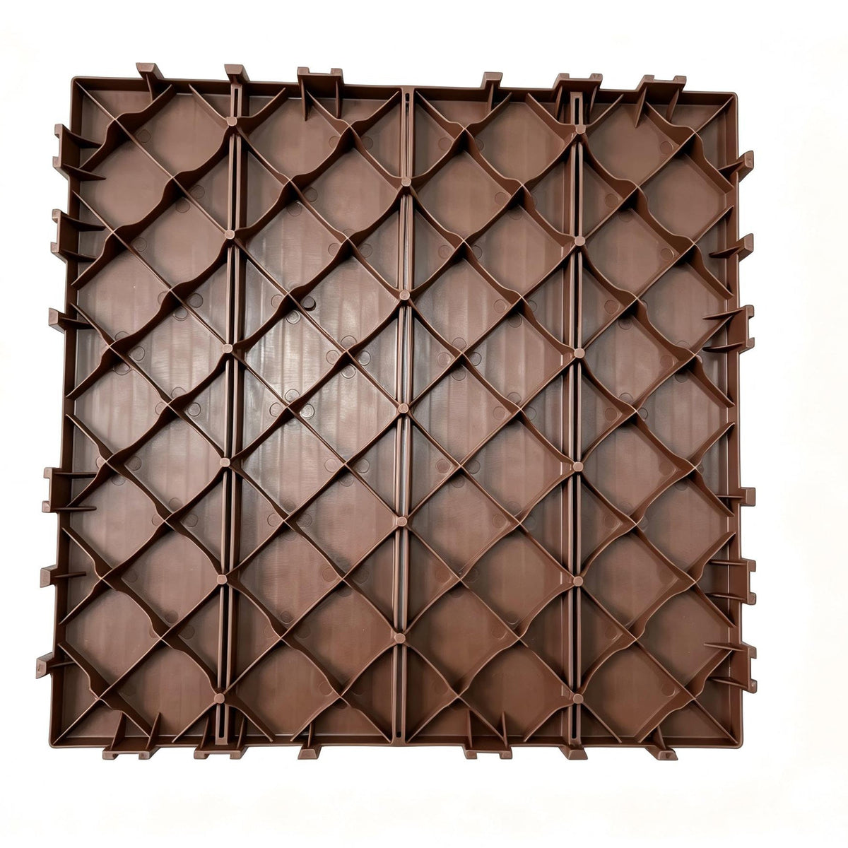 Plastic Interlocking Deck Tiles with Waterproof & Non-Slip Surface - 44 Pack