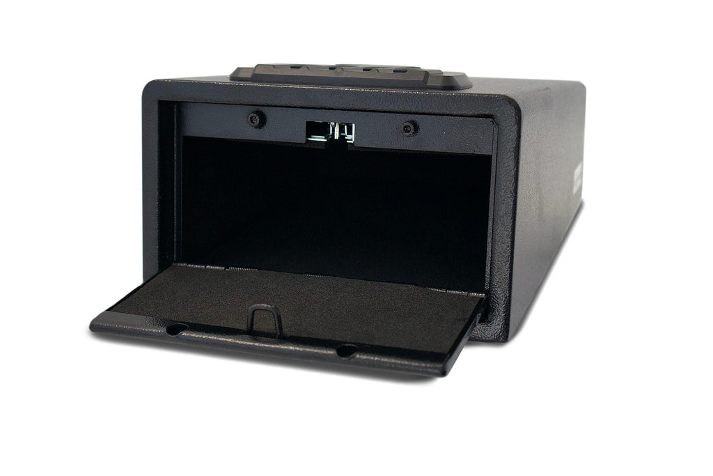 Compact Quick Access Vault with Durable Steel Construction - Black